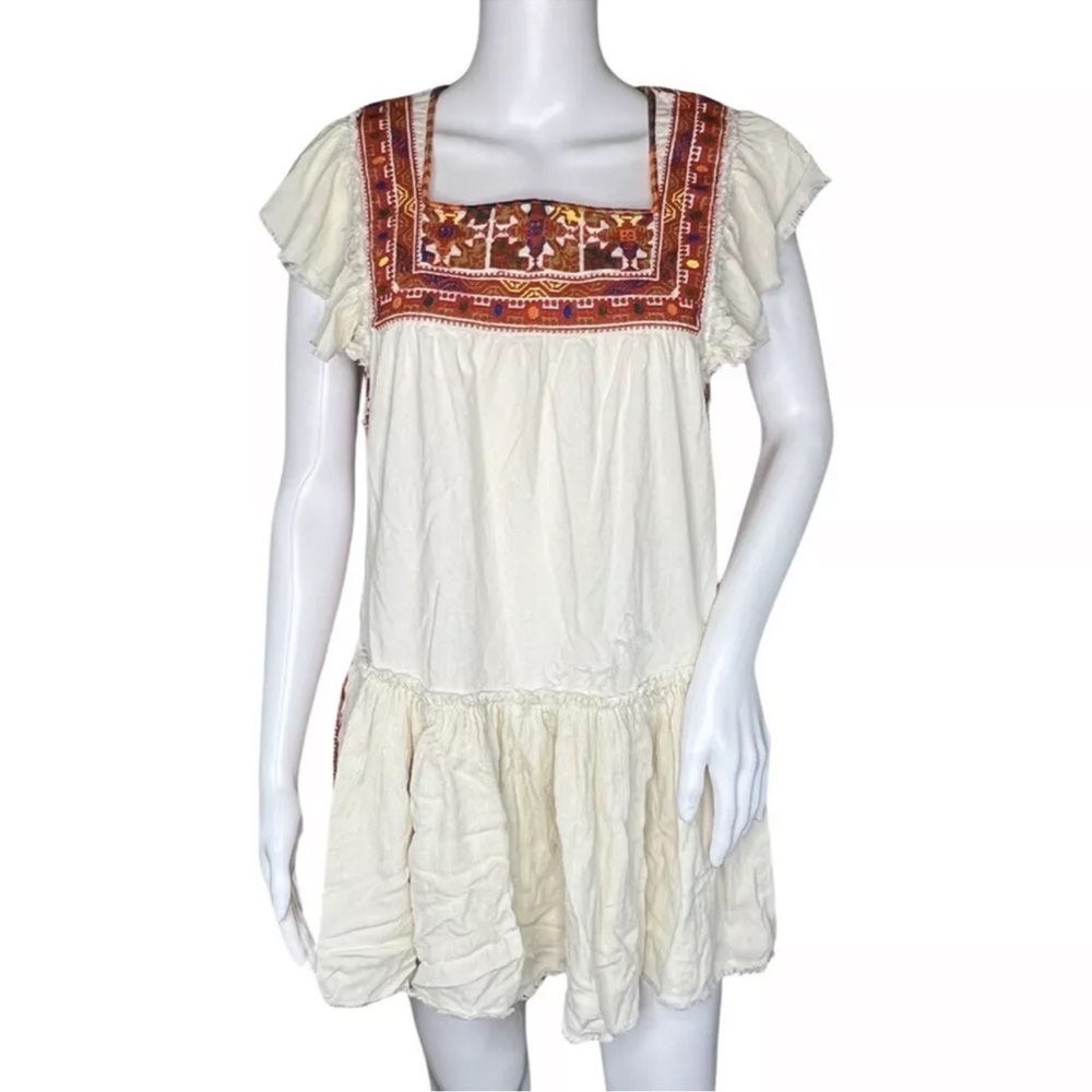 Free People embroidered dress